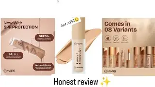 Mars cancel concealer honest review||just in rs 249 #marscosmetics #concelear #viralvideo 