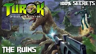 Turok: Dinosaur Hunter (PC) - Level 4: The Ruins 100% Secrets
