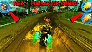 CRAZY FIREBALL CHALLENGE! Rez + Pulsar Bike Combo  Customized BBR2 Gameplay 🚀