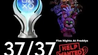 FNAF help wanted 2-all trophy guides (spoilers) (bright mode)