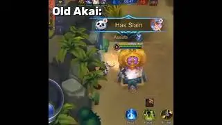 old Akai vs new Akai 🥹🥹 mobile legends #mobilelegends #mlbb #akai #ap9yt