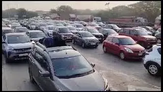 Hyderabad Vijayawada Highway traffic jam for Sankranti Festival | Mana AP