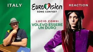 Italy 🇮🇹 2025 | Volevo essere un duro - REACTION | EUROVISION 2025