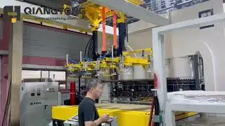 Короткотактный пресс ZD-A для ламинирования меламиновой бумагой МДФ, ДСП, фанеры и ДСП