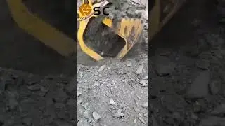 Rotary screen bucket  #machine #excavator #machinery
