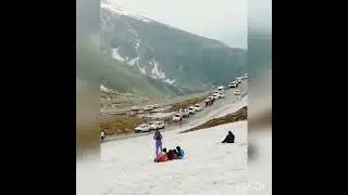family tour manali to rohtang heavy snow in june 2021#travel #coversong