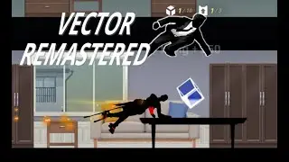 Vector Remastered Android Gameplay Part 10: Dancer 1-11 (Perfect Run With No Upgrades)