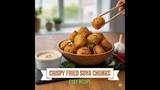 Crispy Fried Soya Chunks Recipe 😋 | Protein-Rich & Super Tasty Snack
