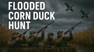 FLOODED CORN HUNT WE CANT HIT SH T