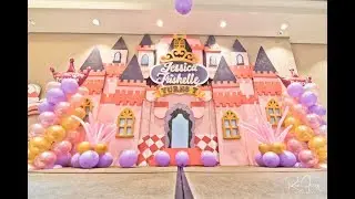 Jessica's Princess 7th Birthday Party At Vikings MOA