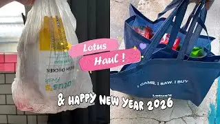 Bongkar2 Lotus Haul & Tengok Bunga Api Malam Tahun Baru 😉