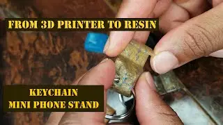 Keychain Size 3D Printable Phone Stand