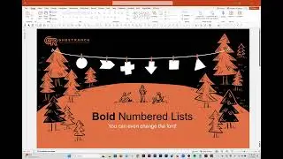 Custom Formatting for Numbered Lists in PowerPoint