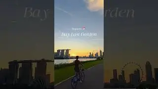 📍Bay East Garden #singapore #explore #sunset #fyp