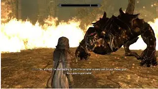 Skyrim mod: VIGILANT English Voiced #3 Altano and Molag Bal