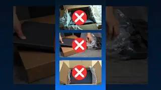 Laptop shipping air pack