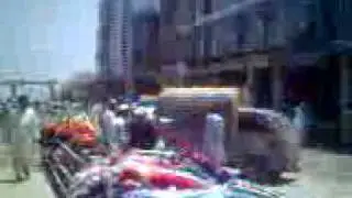 Flood in Nowshera Cantt-Main Bazaar-4