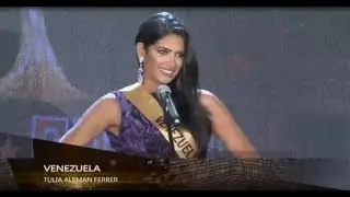 Presentaci&oacute;n De Tulia Alem&aacute;n Miss Grand VENEZUELA In The Welcome Dinner