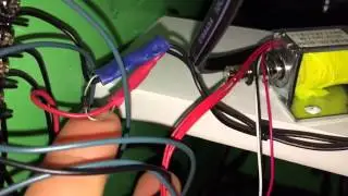 Virtual pinball solenoid wiring