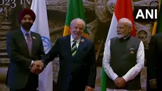 G 20 in India: Handshake by Prime Minister Narendra Modi, US President Joe Biden......