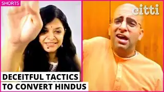 ISKCON monk HILARIOUSLY mocks Christian missionary tactics