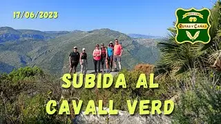 Senderismo a la cima del Caballo Verde o Cavall Verd