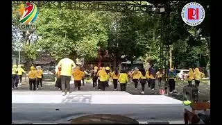 Malibu \\ Line dance \\Choreografer Marian van der Heijden&nbsp;(NL) \\ demo ILDI kota Yogyakarta 