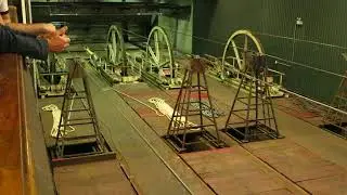 San Francisco Cable Car Museum - Inside the Traction Room/Powerhouse