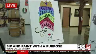 'Sip & Paint with Purpose' event to benefit Las Vegas nonprofit
