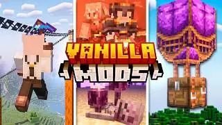 TOP 20 MODS to IMPROVE the VANILLA EXPERIENCE in MINECRAFT