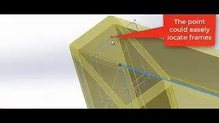 Mod : Points in Structure element to locate weldment profiles in solidworks