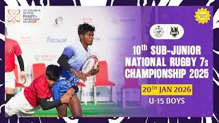 10th Sub-Junior National Rugby 7s Championship (U-15) | Boys - Day 1 | Live from Kalinga Stadium
