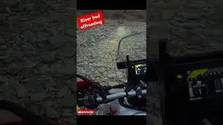 hero xpulse 210 river bed offroading,suspension test