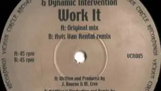 Justin Bourne & Dynamic Intervention - Work It (Avis Van Rental Remix) (HD) (VCR005B)