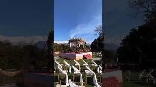 Destination Wedding in snow capped mountains #dharamshala #himachalpradesh #indianwedding  #india