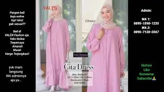 Gamis terbaru model sekarang | Dress muslim mewah cantik dipakai pesta kondangan | Part 1