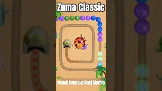 Zumba Classic: Match 3 or more same color marbles to make blast.
