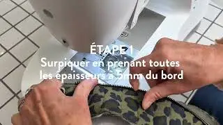 TUTO KIT SAC CABAS SIDONIE