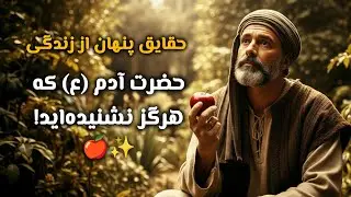 حقایق پنهان از زندگی حضرت آدم (ع) که هرگز نشنیده‌اید! 🍎✨ 