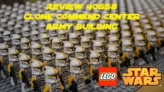 Обзор набора Lego Star Wars - Battle Pack - 40558 Центр командира клонов