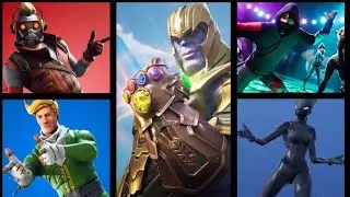 Fortnite Dances to High Hopes Remix Video - Fortnite Skins Dancing to the Music