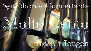 Joseph JONGEN - Symphonie Concertante, III. Molto Lento