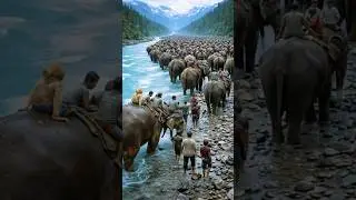 Poor Yelo: Monkey and Elephant Save Tourists Lives Story 🐒🐘 #babymonkey #yelomono #elephant