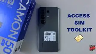 How To Access SIM toolkit On TECNO CAMON 50 Pro / 50 Ultra