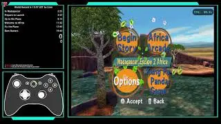 Madagascar 2 - In Madagascar Any% Wii Checkpoints Skip in 0:21