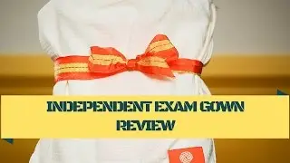Independent exam gown review by Barbara Grubbs, NP for GetJaneS.com