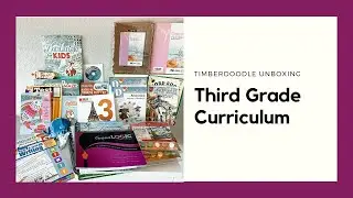 TIMBERDOODLE UNBOXING: Third Grade Curriculum 2020-2021