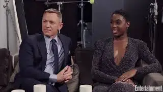 'No Time To Die' Cast Daniel Craig, Rami Malek, L&eacute;a Seydoux & Lashana Lynch   Entertainment Weekly