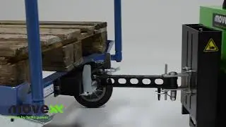 Movexx T2500 electric tug with forklift - Improving Effici&euml;ncy