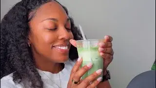 Let&rsquo;s make a matcha latte with a lavender cold foam!